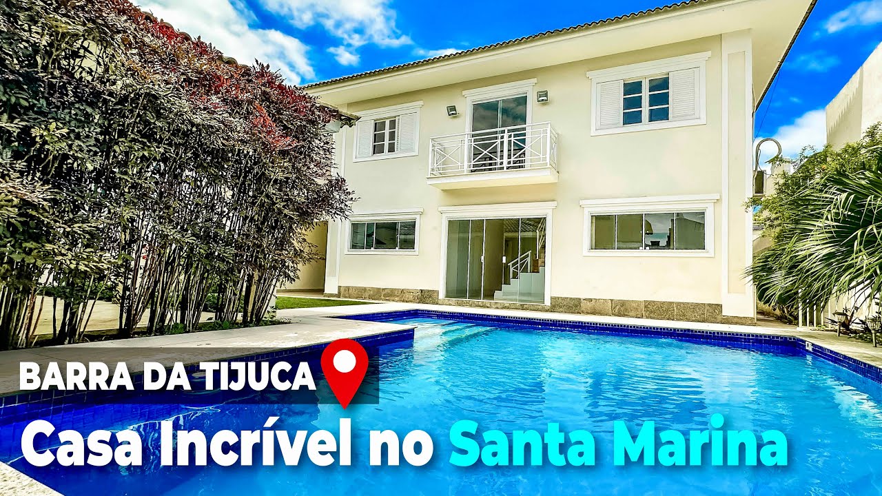 Casa ESPETACULAR no Santa Marina | Duplex impecável em localização imbatível na Barra da Tijuca.