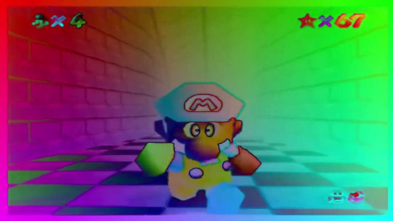Super Mario 64 Endless Stairs Glitch Effects | Preview 2A Effects
