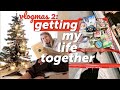 Back to New York, Grocery Haul &amp; Getting my life together | Vlogmas 2, 2019