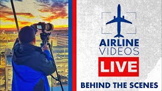 Behind the Scenes of Airline Videos Live at LAX