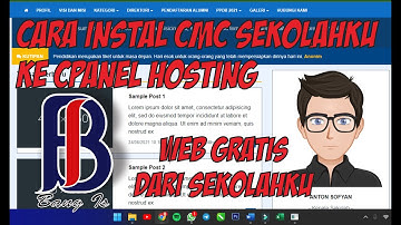 INSTAL CMS SEKOLAHKU KE CPANEL HOSTING