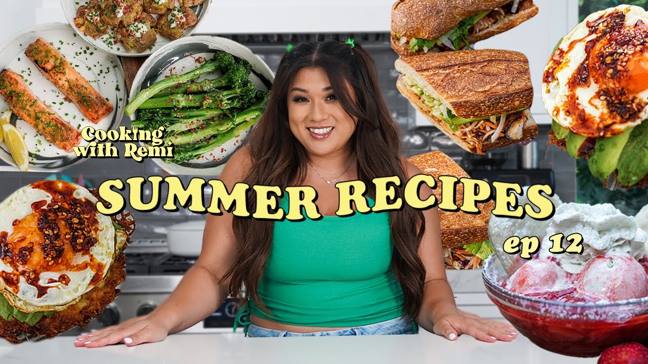 Full Day of Perfect Summer Recipes - COOKING WITH REMI: EP 12 - YouTube