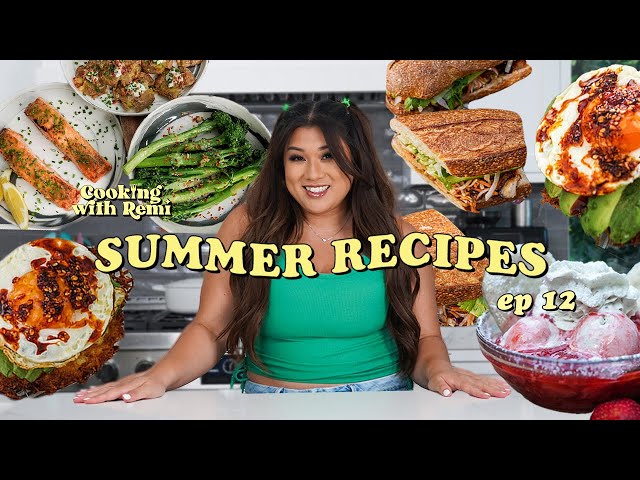 Full Day of Perfect Summer Recipes - COOKING WITH REMI: EP 12 class=