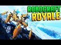 Robocraft Royale - 100 Man Mech Battle Royale Action! (Robocraft Battle Royale Gameplay)