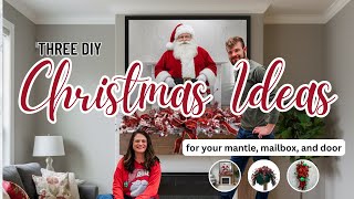 3 DIY Christmas Decor Ideas for your Mantle Mailbox and Door (2025)