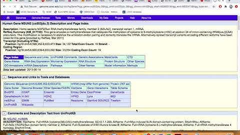 Gene Expression Data using UCSC Genome Browser