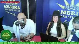 ADOLFO OLIVARES - ENTREVISTA EN EL PROGRAMA EL SWING DE AMÉRICA. AMERICA RADIO 93.3 FM