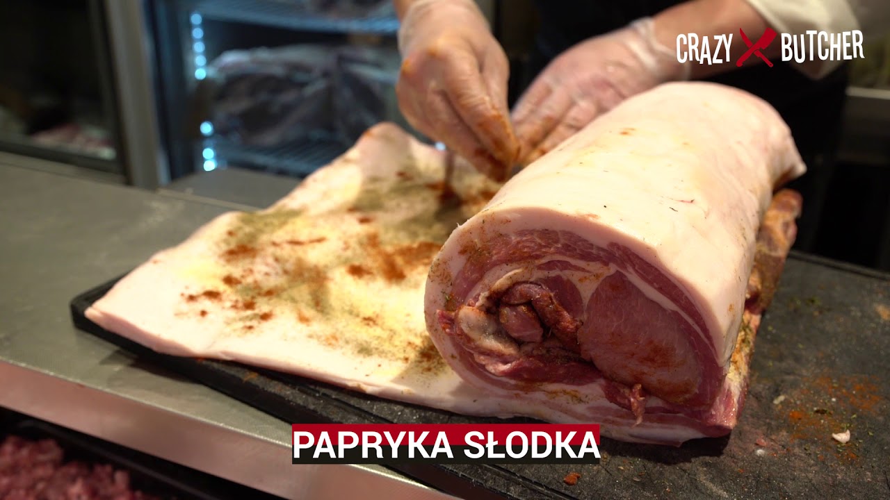 Zobacz, jak powstaje PORCHETTA! | Crazy Butcher