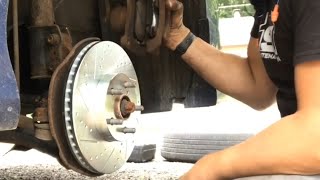 How to change rotors and brake pads on a 2007 Toyota Corolla