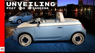 Fiat 500 Spiaggina By Garage Italia Unveiling Youtube