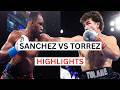 Richard Torrez Jr vs Frank Sanchez Highlights &amp; Knockouts