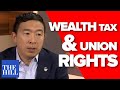 Andrew Yang Exclusive Part 2: Wealth Tax, Drug Decriminalization, Union Rights