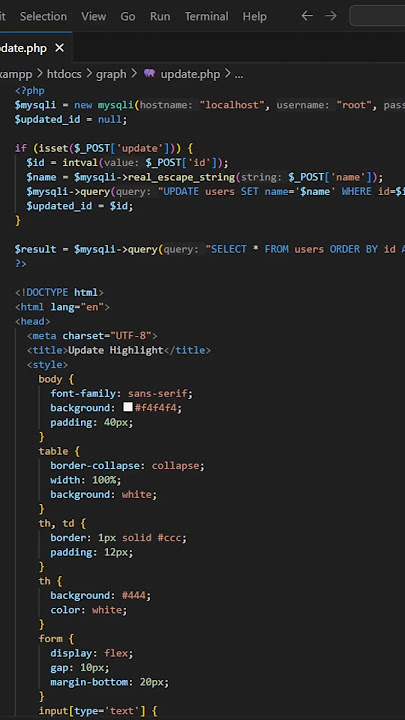 This PHP UPDATE Reflects Changes Instantly – Visual UI