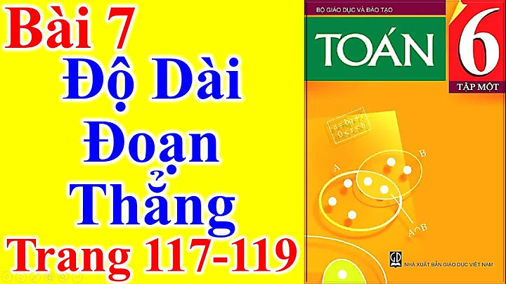 Bài 7 sgk trang 119 toán hình 6 năm 2024