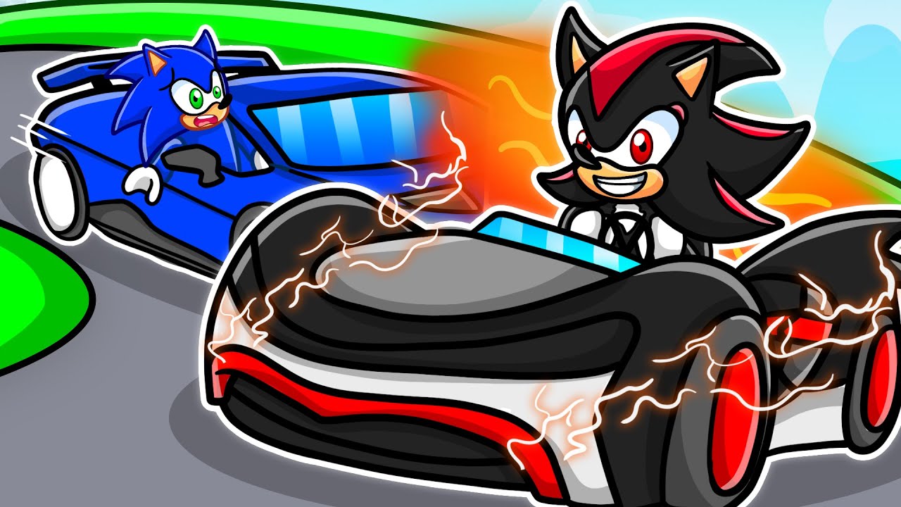 SONIC vs SHADOW in DRIVING EMPIRE!