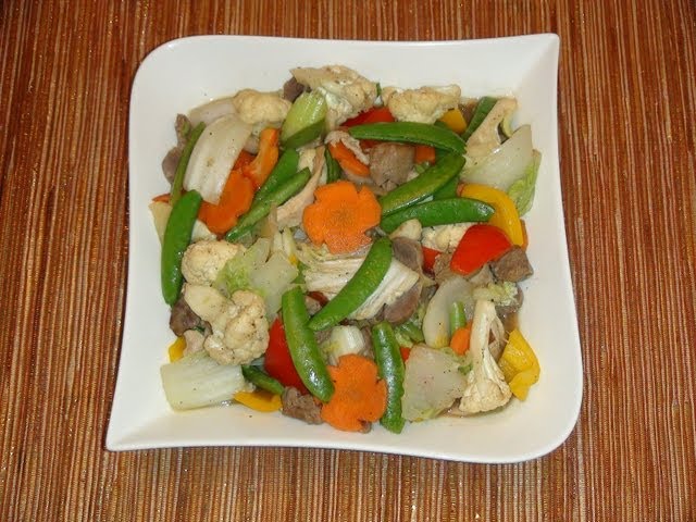 Chop Suey (Filipino-Chinese Stir-Fried Vegetables) - The Foodie Takes Flight