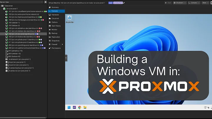 How to Build a Windows VM in Proxmox - Easy Guide