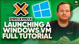 Launching a Windows VM in Proxmox