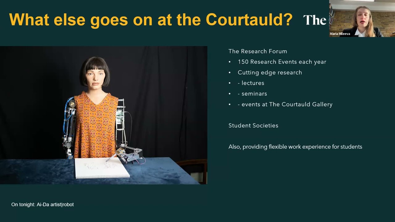 MA History of Art - Virtual Open Day 2024