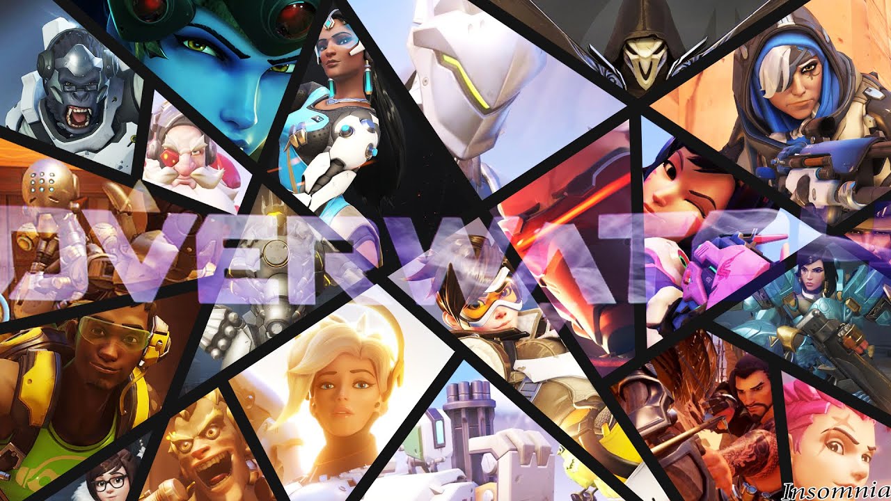 Overwatch | Wallpaper Speedart