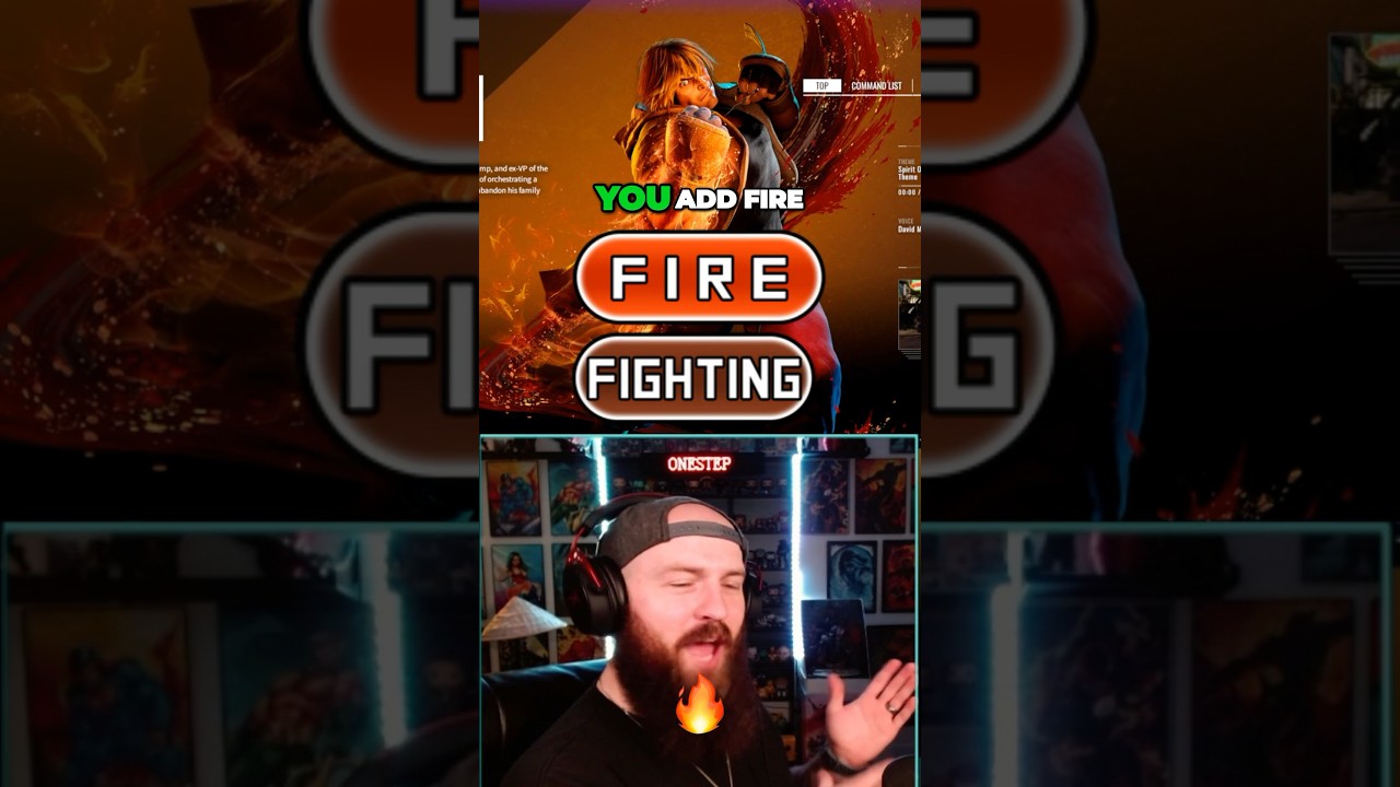 Pokemon Meets Street Fighter 6: What Type is Ken!?