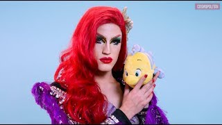 Maquillaje Drag Queen Ariel Rec Se Transforma En La Sirenita - Belleza Cosmopolitan España
