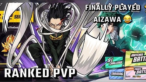 Shota Aizawa. Ranked PvP [MHA: The Strongest Hero]