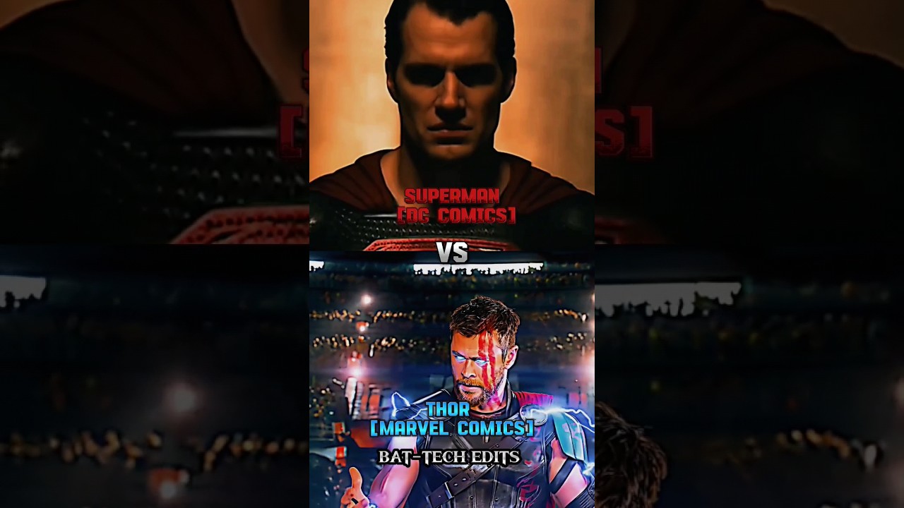 SUPERMAN VS THOR (COMICS BASE) 