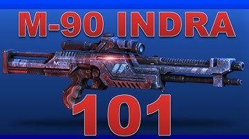 M-90 Indra 101 (Ultra Rare Sniper Rifle in Mass Effect 3 Multiplayer)