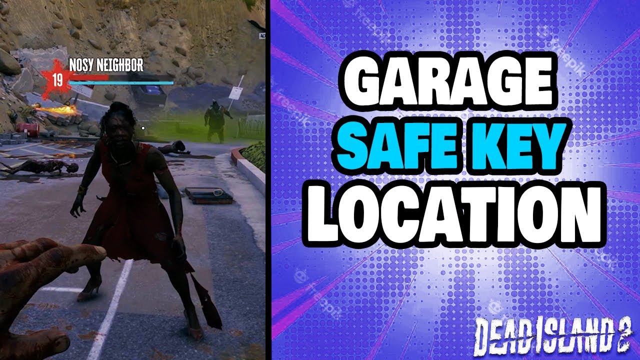How To Find The Garage Safe Key in Dead Island 2 - YouTube