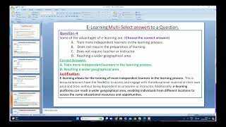 eXe Learning Tool – Assessment #swayamprabha