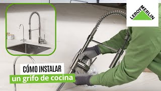 Cómo instalar un grifo de cocina | LEROY MERLIN