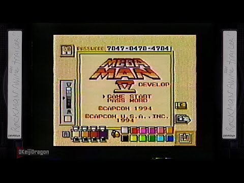 Mega Man V (Game Boy) Promo Segment [VHS / 1994]