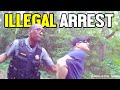 Corrupt Cops Go INSANE! Highly ILLEGAL Arrest!