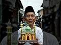 miniatur masjid buatan kakek #shorts #fyp #viral