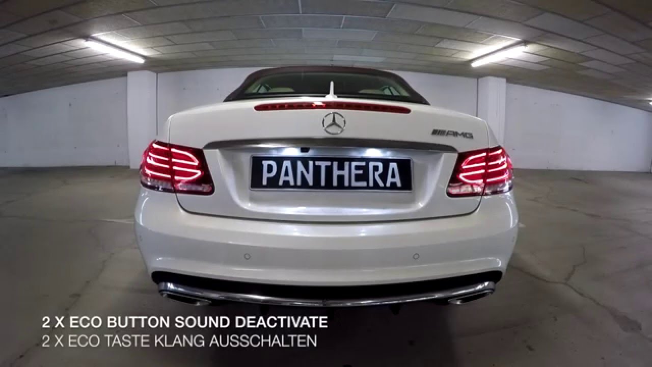 Mercedes350CDI ECoupe PantheraLeo Soundmodul ActiveSound 