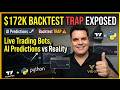 $172K Backtest TRAP Exposed: Live Trading Bots, AI Predictions vs Reality (Gold, Copper, S&P 500)