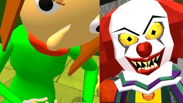 BALDINA vs CLOWN - IN THE SECRET HOUSE