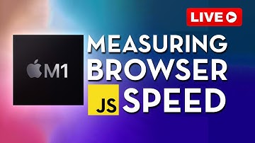 Live Stream: Apple M1 Browser JavaScript Speed Tests