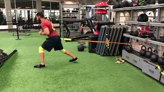 3D Strap First Step Diagonal Acceleration