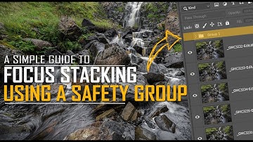 Focus Stacking in Photoshop - Use a Safety Group