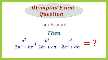 #The Numerical Value of Expression ?#Olympiad Exam Question #Algebraic Expressions