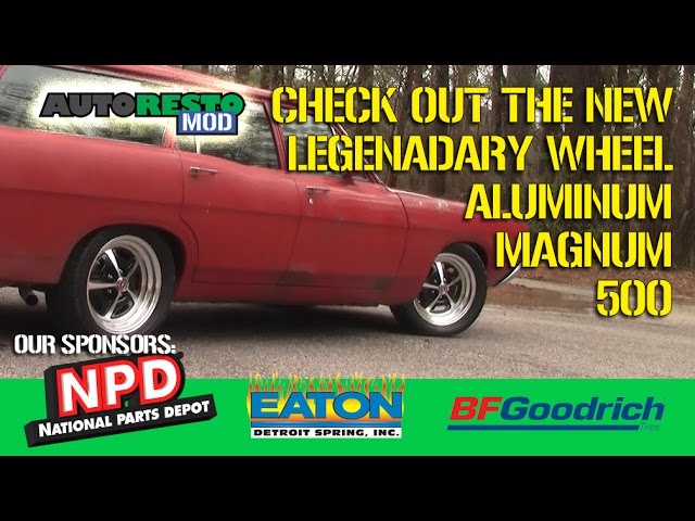 New Magnum 500 Legendary Wheel Scott Drake 17x7 Aluminum Wheel Episode 308 Autorestomod Youtube