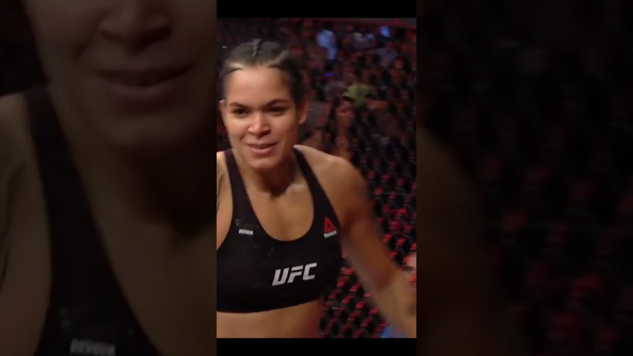 3/5). A high kick to the head leaves Holly Holm dazed on the ground... 