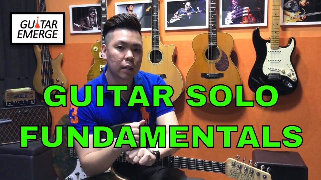 Guitar Emerge Electric Guitar Tutorial Guitar Solo Fundamentals