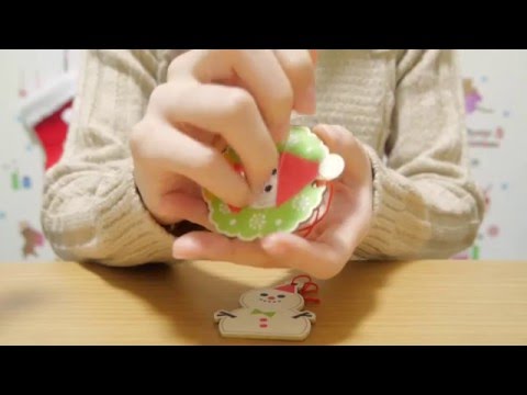 [ASMR] ゆっくりタッピング、ウッドオーナメント Slow Tapping [声なし-No Talking]