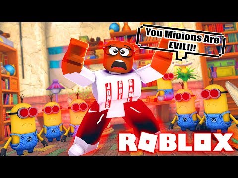 The Minions Are Evil Roblox Minion Adventure Obby Full Game Youtube - killer minion roblox