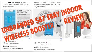 Unbranded EBay Home T-Moible ATT 5G Cell Phone Signal Booster Band 2/5/12/17/25 - REVIEW 🤩