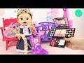 Sara se disfraza de Rapunzel - Make Up Kids - Muñecas Baby Alive en BB Juguetes