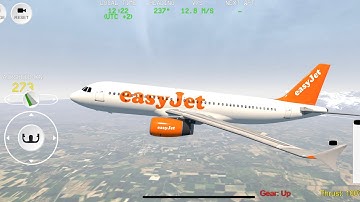 FS ADVANCED REAL FLIGHT SIMULATOR A320 EASYJET GAMEPALY NEW LANDING BY IOS ANDROID 7/18/22 PC